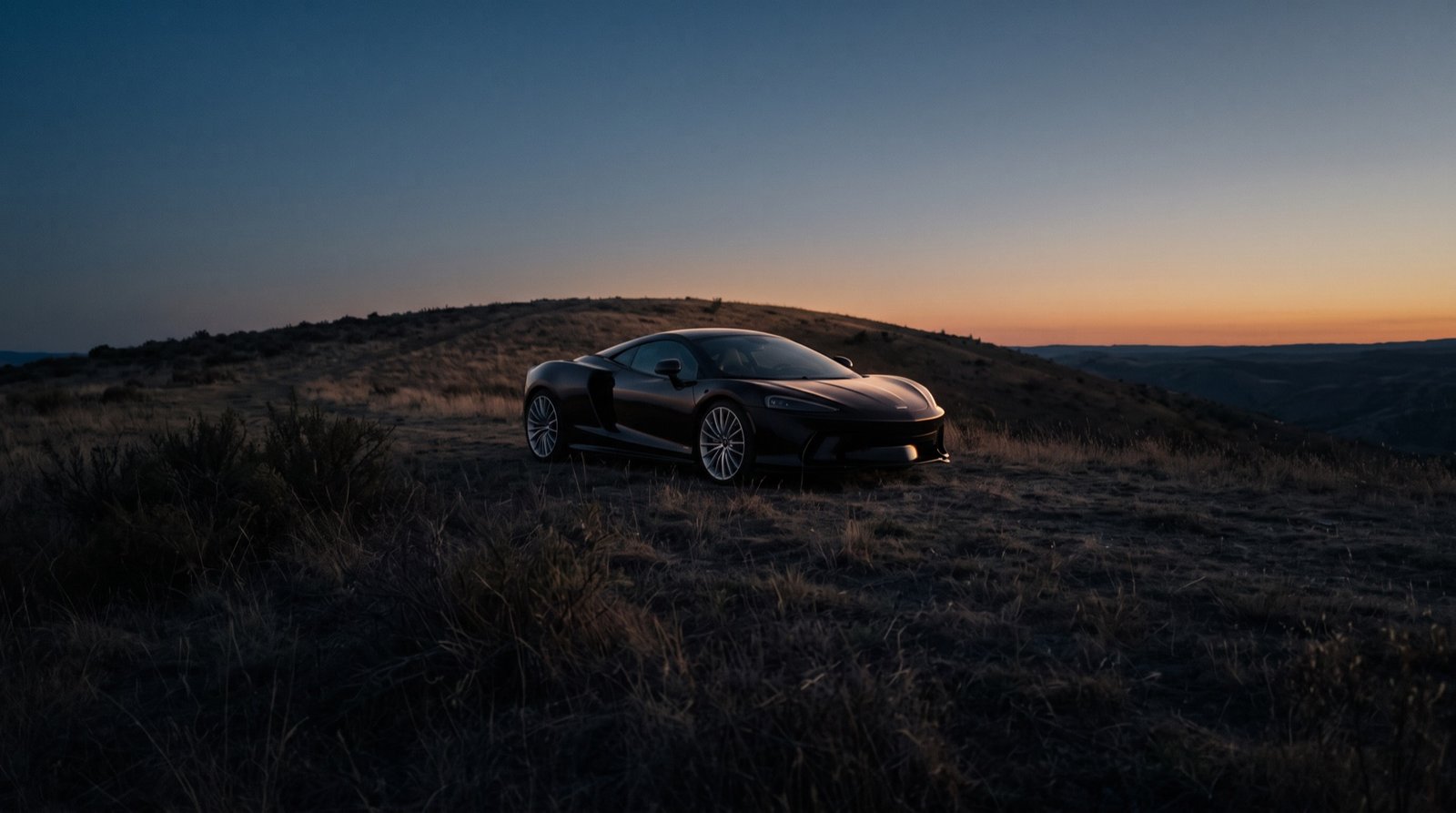 Publicidade com IA — McLaren GTS