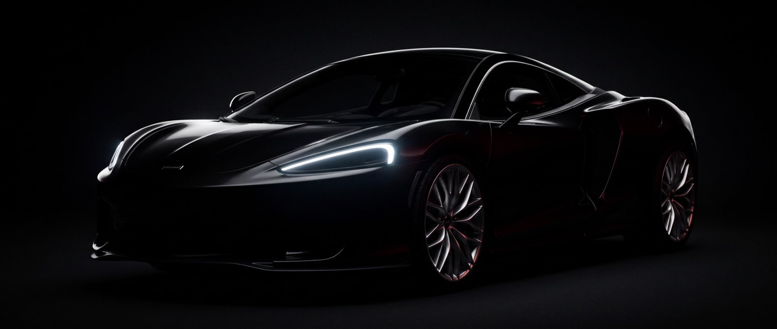 Publicidade com IA — McLaren GTS